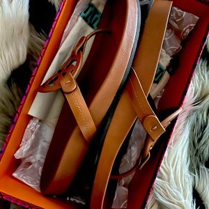 Tory Burch AGED CAMELLO Miller Cloud Calf Leather